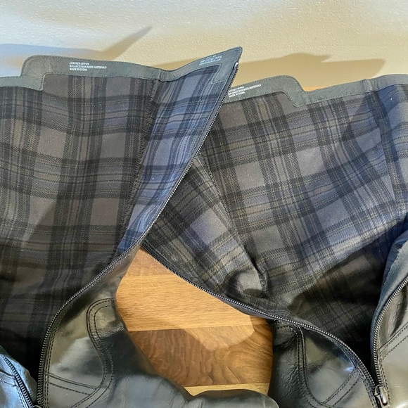 Børn Tall Black Leather Riding Boots Studded Equestrian Size 11 - Picture 12 of 16